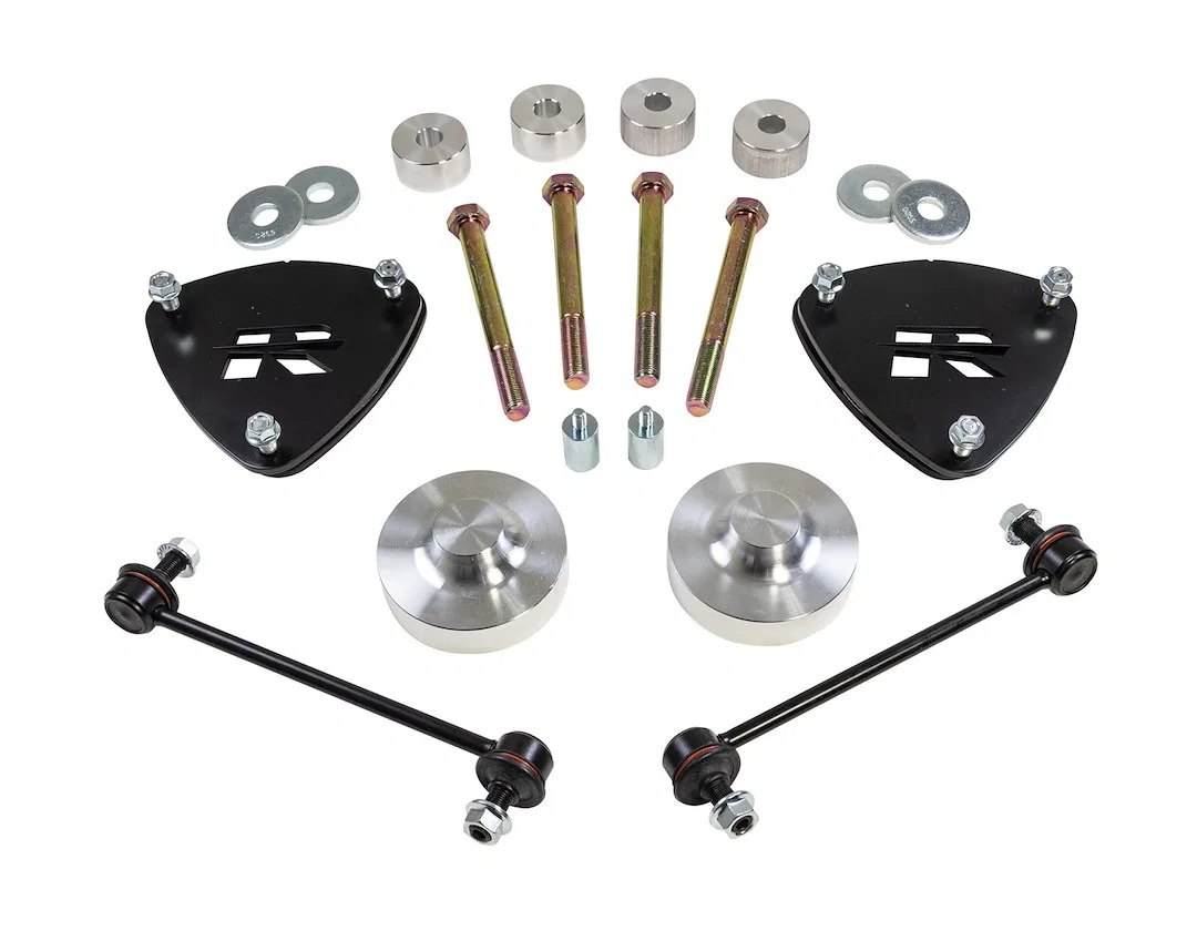 69-59210 – READYLIFT Lift Kit Suspension, 2 Inch Front Lift 2 Inch Rear Lift Without Shock Absorbers In Kit - Shock C...
